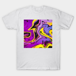 Primuem Colorful Marble Inkscape T-Shirt